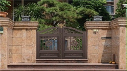 别墅铝艺围墙大门在别墅门行业中的作用