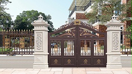 关于新中式风格的别墅围墙庭院大门你了解多少呢？