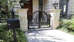 别墅铁艺庭院大门的表面保护工艺你了解吗？
