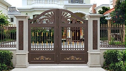 你知道别墅围墙庭院大门怎么设计才好看吗？