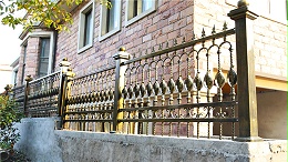别墅庭院围墙护栏你知道应该如何安装吗？