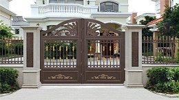 铝艺别墅庭院大门的优点有哪些