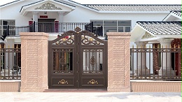 不同类型的铝艺围墙庭院大门的安装方法，你知道多少？