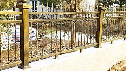 别墅铁艺围墙护栏是怎样安装的你知道吗？