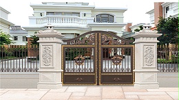 庭院别墅围墙大门选择什么样的材质和款式会比较好呢？