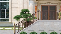 别墅铝艺楼梯护栏的特点及寿命