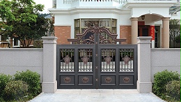 你知道铝艺别墅庭院大门和铁艺大门、铜门之间有什么区别吗？