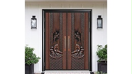 实木背板别墅进户铸铝门的材质结构你了解吗？